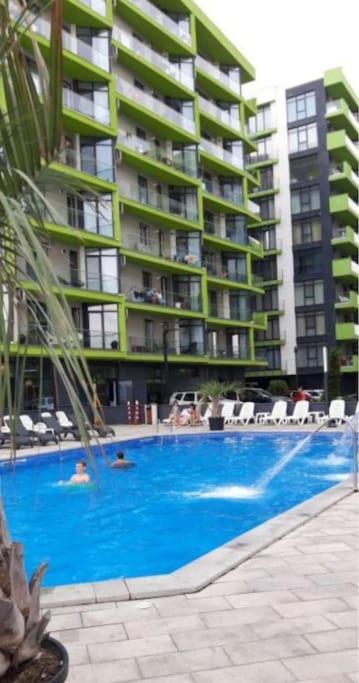 Alezzy Beach Apartament Prima Linie La Mare Năvodari Esterno foto