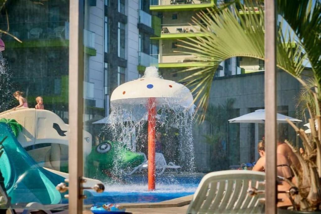 Alezzy Beach Apartament Prima Linie La Mare Năvodari Esterno foto