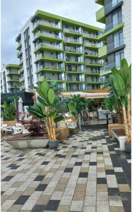 Alezzy Beach Apartament Prima Linie La Mare Năvodari Esterno foto