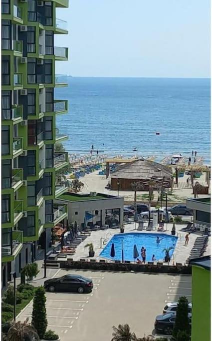 Alezzy Beach Apartament Prima Linie La Mare Năvodari Esterno foto
