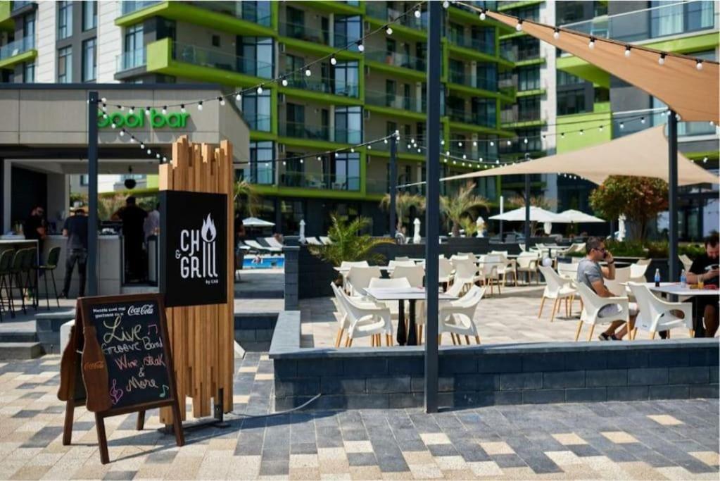 Alezzy Beach Apartament Prima Linie La Mare Năvodari Esterno foto