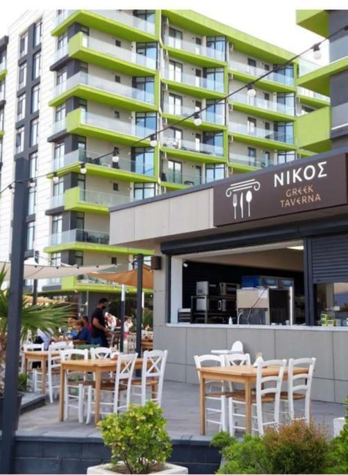 Alezzy Beach Apartament Prima Linie La Mare Năvodari Esterno foto
