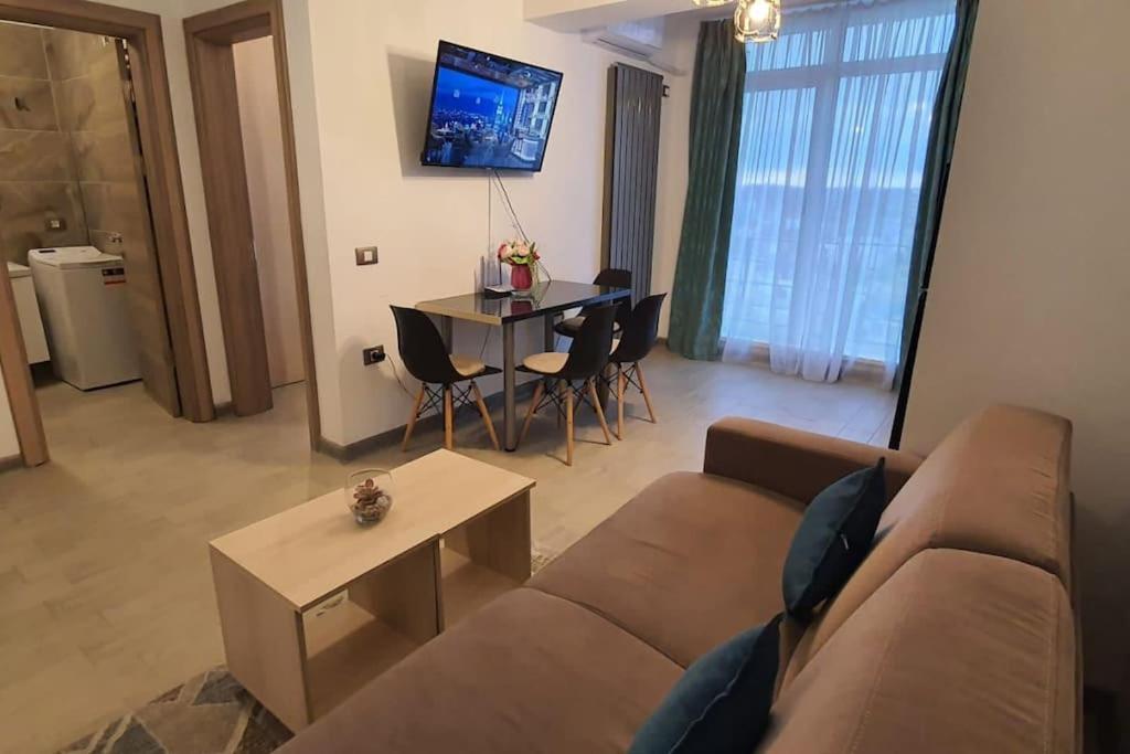 Alezzy Beach Apartament Prima Linie La Mare Năvodari Esterno foto