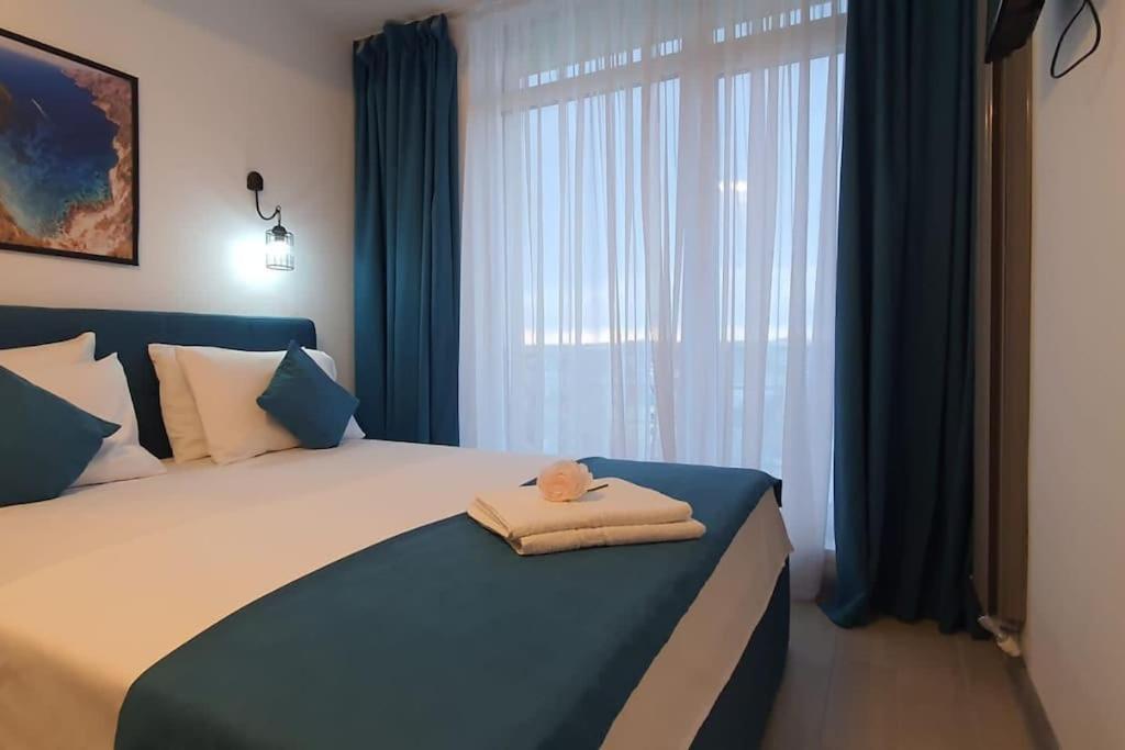 Alezzy Beach Apartament Prima Linie La Mare Năvodari Esterno foto